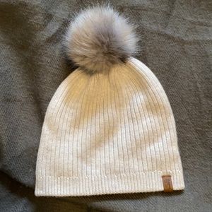 Grey Roots Pom Pom hat